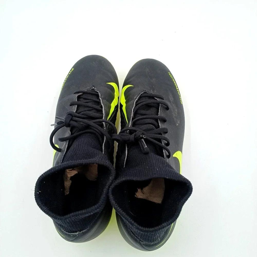 Nike Phantom Vision Club DF MG Soccer Cleats‎ Black Volt AJ6959-007 Mens 7.5